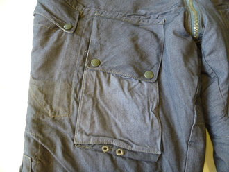 Luftwaffe Kanalhose , neuwertiges Stück in perfektem Zustand, lediglich ein Druckknopf auf der Tasche fehlt, Bundweite 100 cm, Beinlänge 110 cm