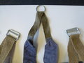 Luftwaffe Kanalhose , neuwertiges Stück in perfektem Zustand, lediglich ein Druckknopf auf der Tasche fehlt, Bundweite 100 cm, Beinlänge 110 cm