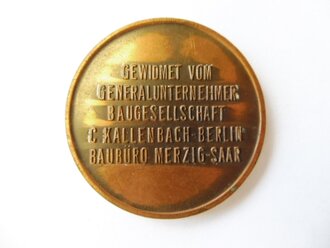 Leichtmetallplakette "Für Deutschlands...