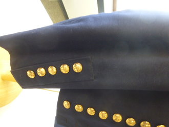 Kaiserliche Marine Paradejacke,  Schulterbreite 40cm, Armlänge 63cm