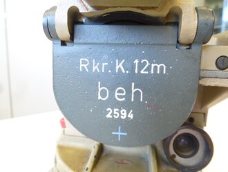 Richtkreis Kollimator K12, Hersteller beh. Originallack, gängig, sehr gute Optik. Selten