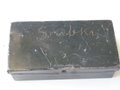 Ersatzteilkasten für Werkzeugtasche MG34/42 datiert 1944. Originallack, sehr seltenes Stück