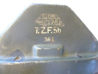 Turm Zielfernrohr T.Z.F.5b für 7,5cm KWK im Panzer IV Ausführung a-f. Originallack, Optik defekt