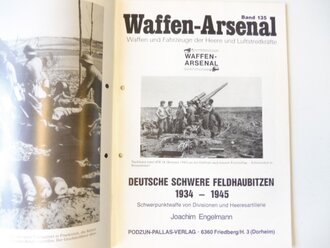 Waffen Arsenal Band 135 "Deutsche schwere Feldhaubitzen 1934 - 1945", gelocht