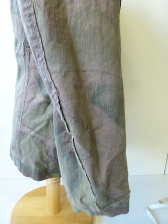 Tarnjacke Wehrmacht aus italienischem Material. Leicht getragenes Stück in gutem Zustand, Schulterbreite: 46 cm, Armlänge 58 cm