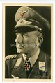General Bogatsch, eigenhändige Unterschrift auf Hoffmann Postkarte
