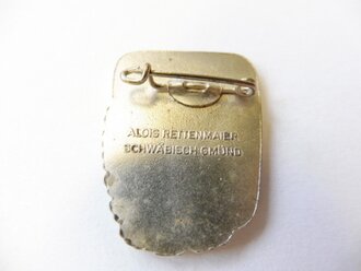 BRD, Württembergischer Landes Schützenverein, Abzeichen Zimmerstutzen 1961 in Silber