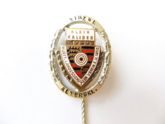 BRD, Württembergischer Landes Schützenverein, Abzeichen Kleinkaliber 1958 in Silber