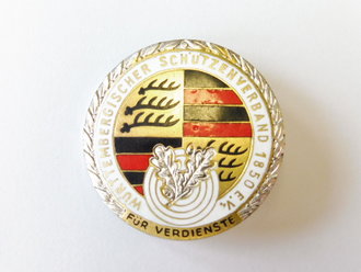 BRD, Württembergischer Landes Schützenverband,  Abzeichen  für Verdienste 31,8mm