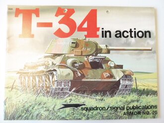 Armor Number 20 - T-34 in action, gelocht