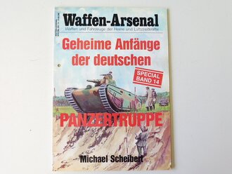 Waffen Arsenal Specialband 14 "Geheime Anfänge der deutschen Panzertruppe", gelocht