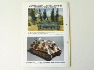 Waffen Arsenal Specialband 11 "Die Tigerfamilie im Modell", gelocht