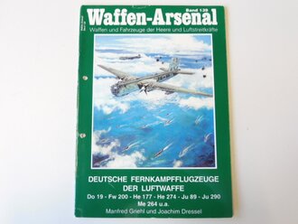 Waffen Arsenal Band 139 "Deutsche Fernkampfflugzeuge der Luftwaffe", gelocht