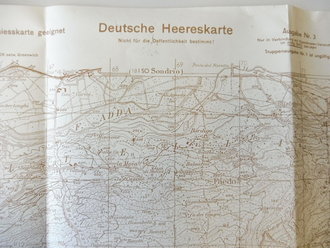 Deutsche Heereskarte Italien Piateda