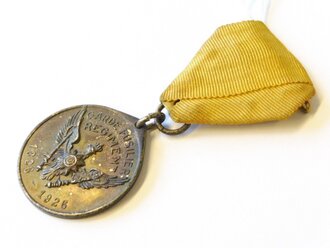 Versilberte Bronzemedaille 1926 Brandenburg-Preussen...