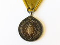 Versilberte Bronzemedaille 1926 Brandenburg-Preussen Wilhelm II. versilb. Bronzemedaille 1926 100 Jahre Garde-Füsilier Regiment, am Band