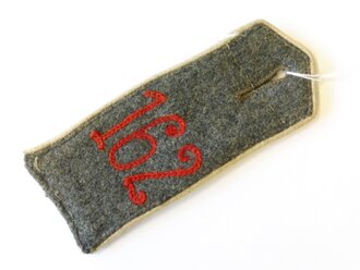 Feldgraue Einzelne Schulterklappe Inafnterie Regiment Lübeck ( 3. Hanseatisches ) Nr. 162