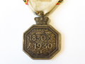 Belgien 1930, Medaille am Band anlässlich 100 Jahr Feier