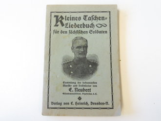 Kleines Taschenliederbuch für den sächsischen...