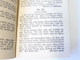 Kleines Taschenliederbuch für den sächsischen Soldaten, 110 Seiten,. kleinformat