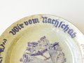 Wandteller " Wir vom Nachschub, Weihnachten 1941". Durchmesser 25cm