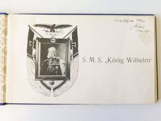 S.M.S " König Wilhelm", Bildband mit 17...