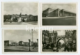 6 Kauffotos und eine Ansichtskarte Feldherrnhalle und München, Maße 6 x 9 cm und 9 x 13,5 cm