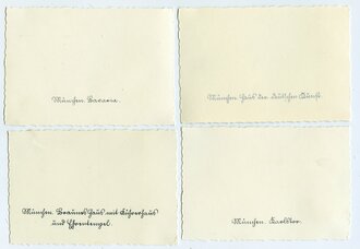 6 Kauffotos und eine Ansichtskarte Feldherrnhalle und München, Maße 6 x 9 cm und 9 x 13,5 cm