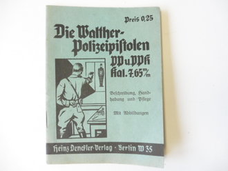 "Die Walther Polizeipistolen PP und PPK kal....
