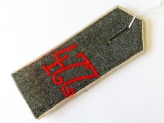 Feldgraue Einzelne Schulterklappe  Infanterie Regiment 477