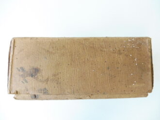 " Mica" Soldaten Wirtschaftskasten in originaler Umverpackung. Die Schraubdose ist mit Inhalt, lässt sich aber nicht öffnen. In diesem Zustand sehr selten