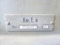 Kurzwellenempfänger Anton ( Kw.E.a ) datiert 1941. Originallack, Funktion nicht geprüft. Aufgrund des hohen Gewichts nur per Spedition zu versenden ( Extrakosten ) Due to it´s height weight shipping by freight company only ( extra charge on top )