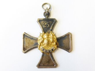Sächsischer Militär Vereins Bund, Ehrenzeichen 2. Form für 25 jährige Mitgliedschaft