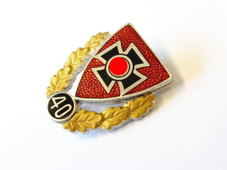 9653e, NS Reichskriegerbund , Goldene Ehrennadel für 40 jährige Mitgliedschaft