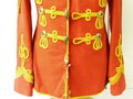 Preussen, Attila eines Gefreiten des Leib-Garde-Husaren-Regiments. Stark getragenes , farbfrisches Stück, Armlänge 61 cm, Schulterbreite 40 cm