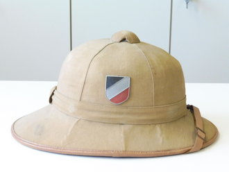 Tropenhelm Wehrmacht. Getragenes Stück der Luftwaffe...