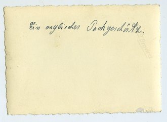 Foto englisches Pack Geschütz, Maße 6 x 9 cm