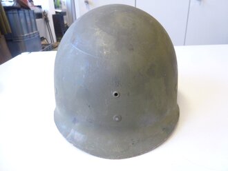 US Army WWII, Helmet liner , Original paint