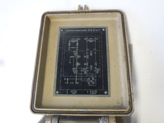 Sendeempfängereinankerumformer SEUa1, Verwendung für Fusprech a, d & f.Originallack, datiert 1944