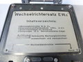 Wechselrichtersatz EW.c Baujahr 1940. Originallack, Funktion nicht geprüft