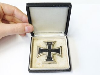 Eisernes Kreuz 1. Klasse 1914 im Etui. Sicherlich...