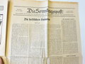 Kasseler Post Zeitung mit Titelthema "Appell der ehem. 14-er Hessen-Homburg Husaren" dazu ein Programmheft zum 5. Husaren Appell, sowie ein Gedicht und weitere Zeitungsausschnitte um das Thema Husaren in Kassel