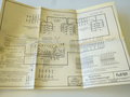 Kurzbeschreibung und Betriebsvorschrift Elektrischer Höhenmesser FuG 101.  NACHDRUCK