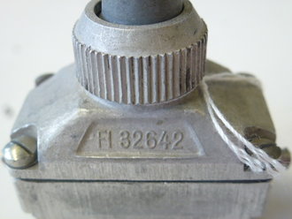 Luftwaffe Instrumentensteckdose für Anzeigegerät AFN101. Fl 32642  ( für elektrischer Höhenmesser FuG 101 )