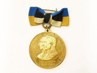 Tragbare Medaille zur Hundertjahrfeier des Nassauischen...