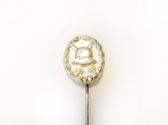 1. Weltkrieg, Verwundetenabzeichen silber, Miniatur 16,5mm