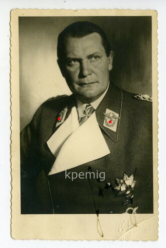Privatfoto Generalfeldmarschall Hermann Göring mit...
