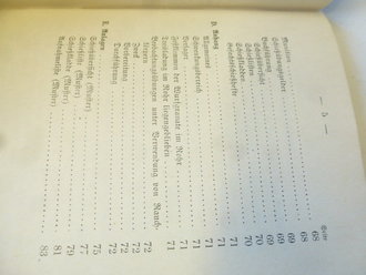 H.Dv. 103 " Die Ausbildung am l.Gr.W.36 ( 5cm ) datiert 1939. 83 Seiten, komplett