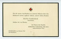 Trauerkarte für einen Oberleutnant, datiert 1943