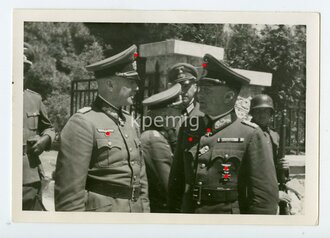 General und Ritterkreuzträger des Heeres , Privatfoto 9 x 13cm